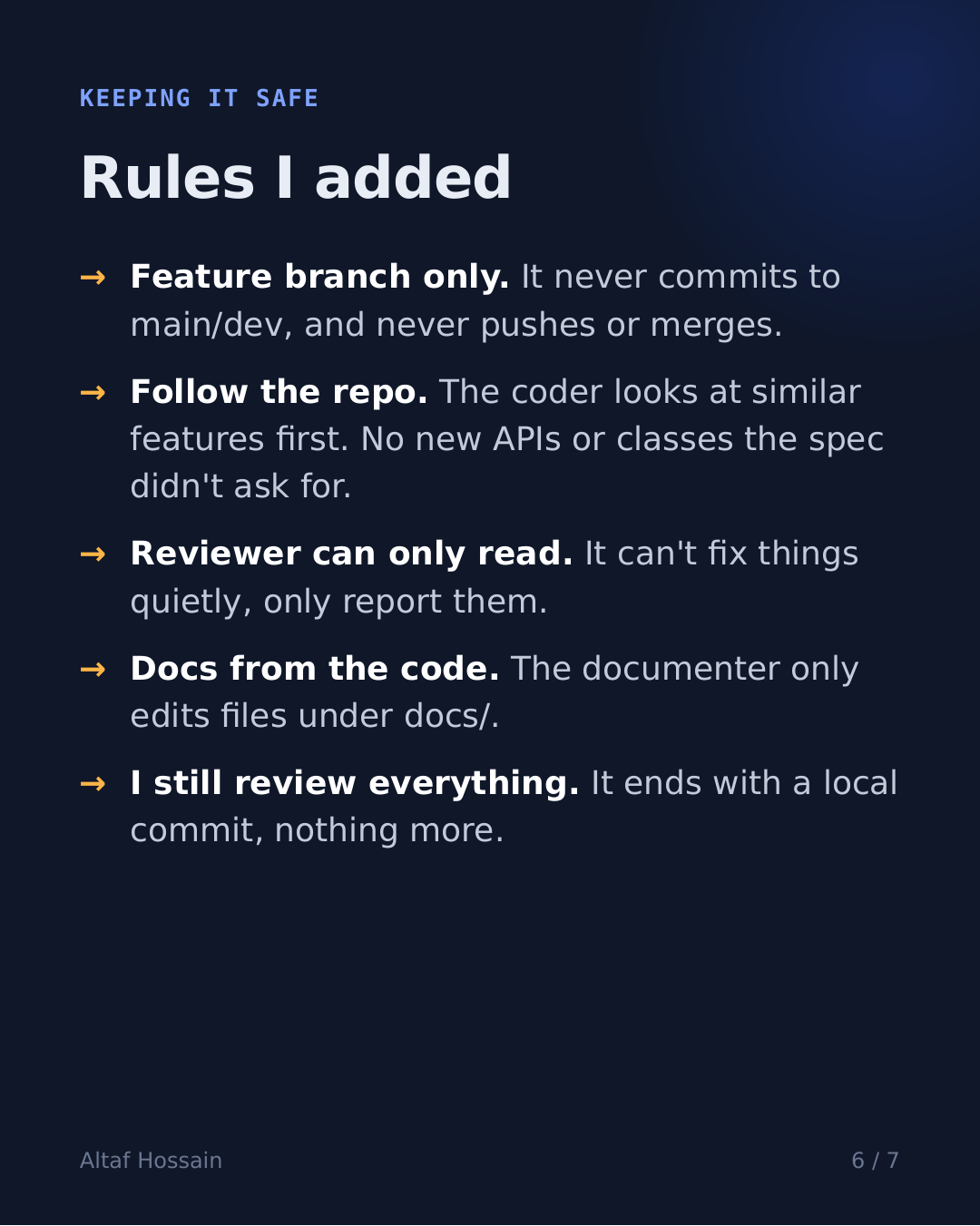 /ship: 5-Agent Feature Pipeline for Claude Code screenshot 4