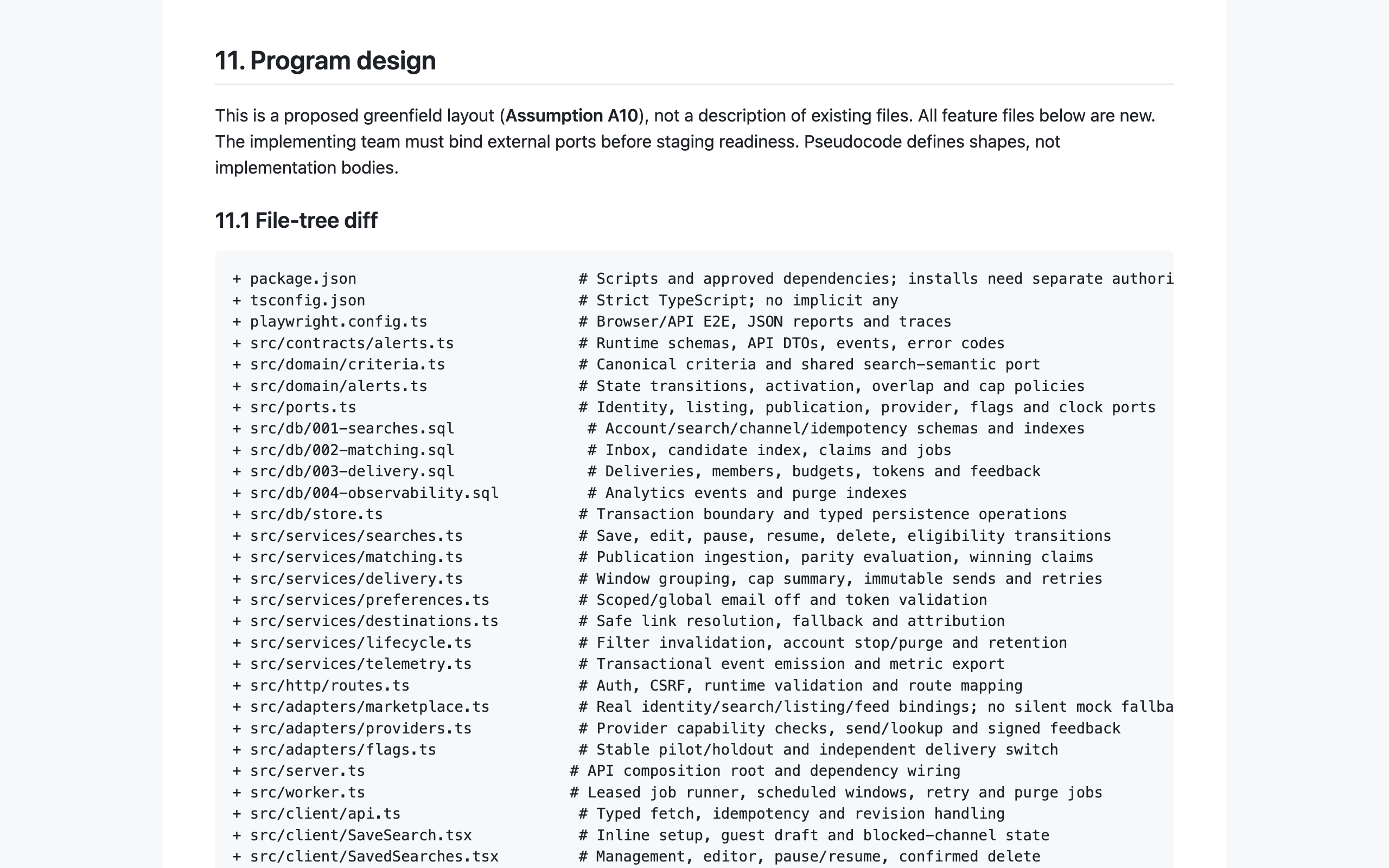 ERD: Engineering Requirements Document screenshot 4