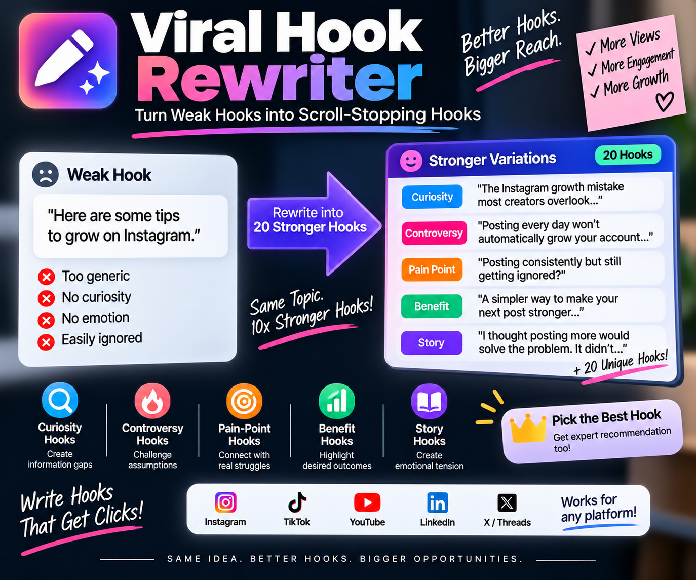 Viral Hook Generator preview