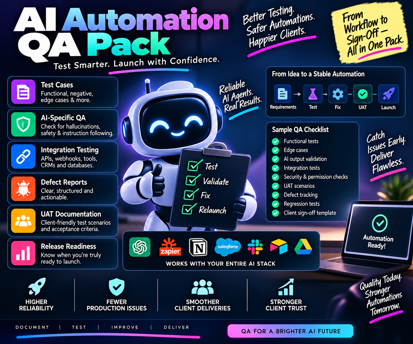 AI Automation QA Pack preview