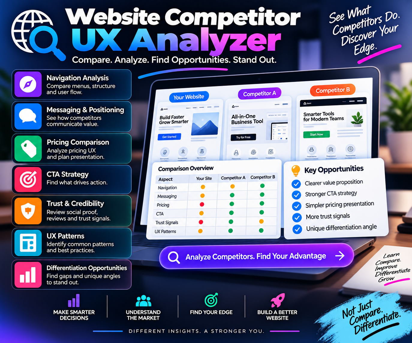 Website Competitor UX Analyzer preview