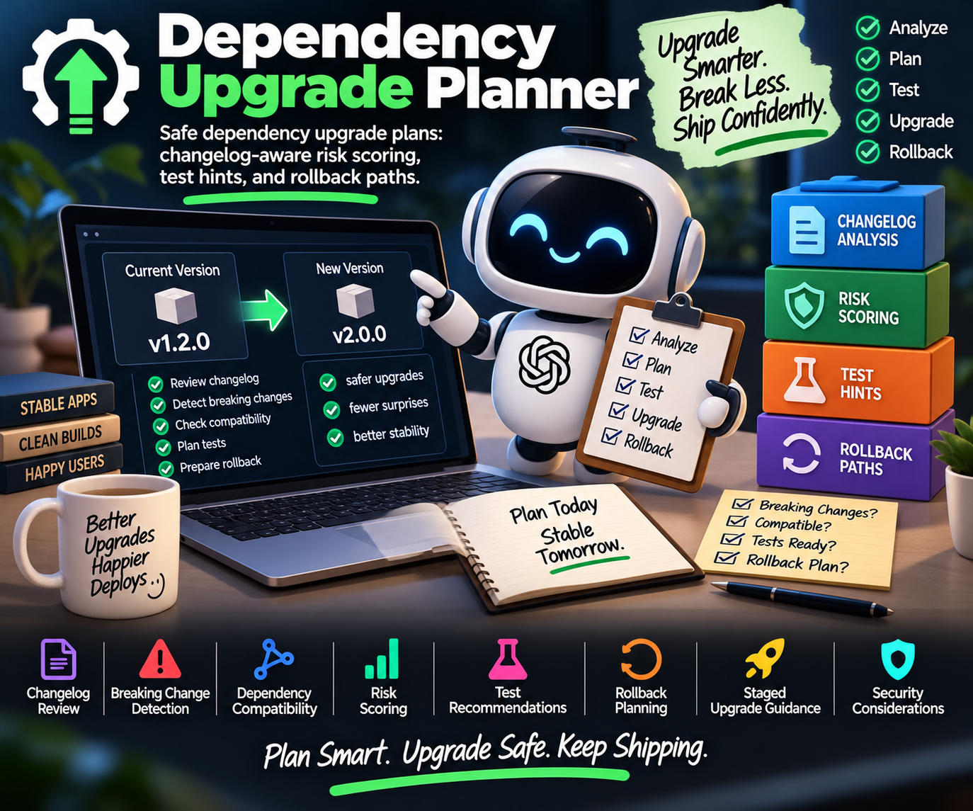 Dependency Upgrade Planner Pro preview