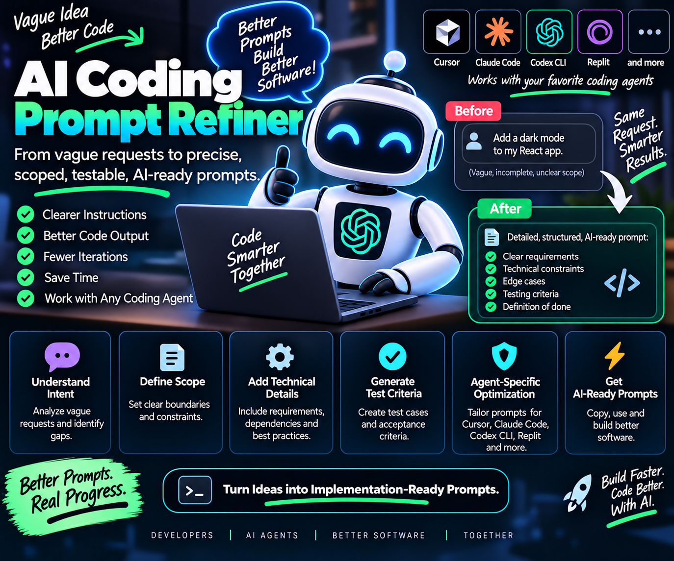 Coding Agent Prompt Architect preview