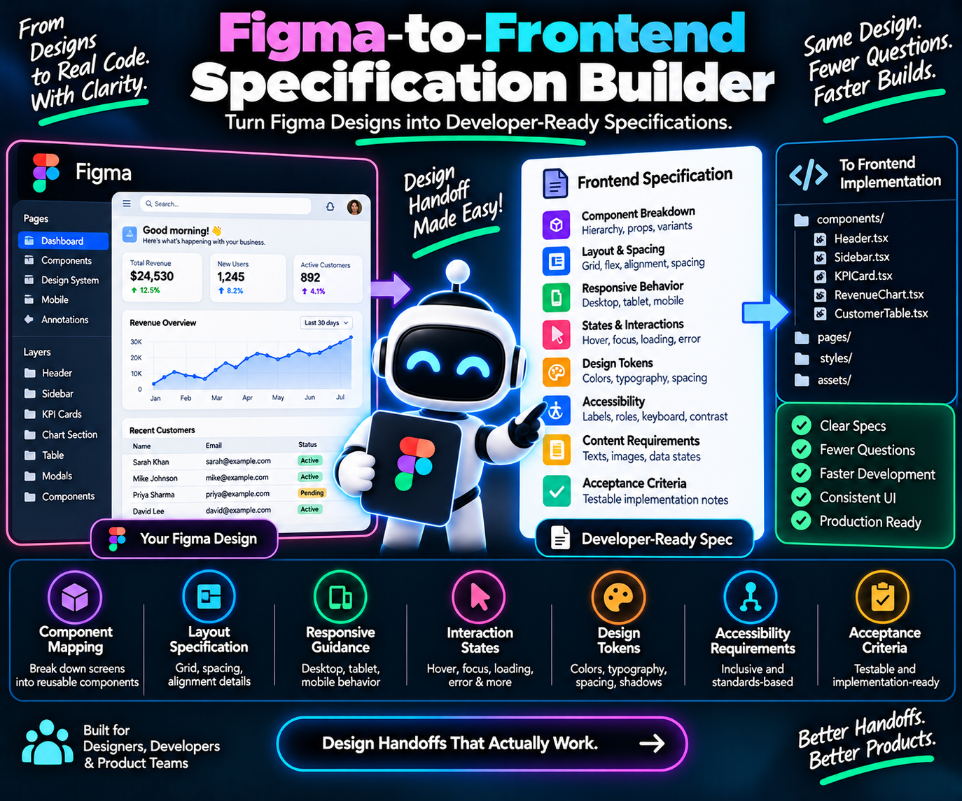 Figma-to-Frontend Specification Builder preview