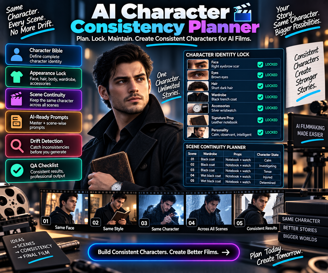 Ai Character Consistency Planner preview