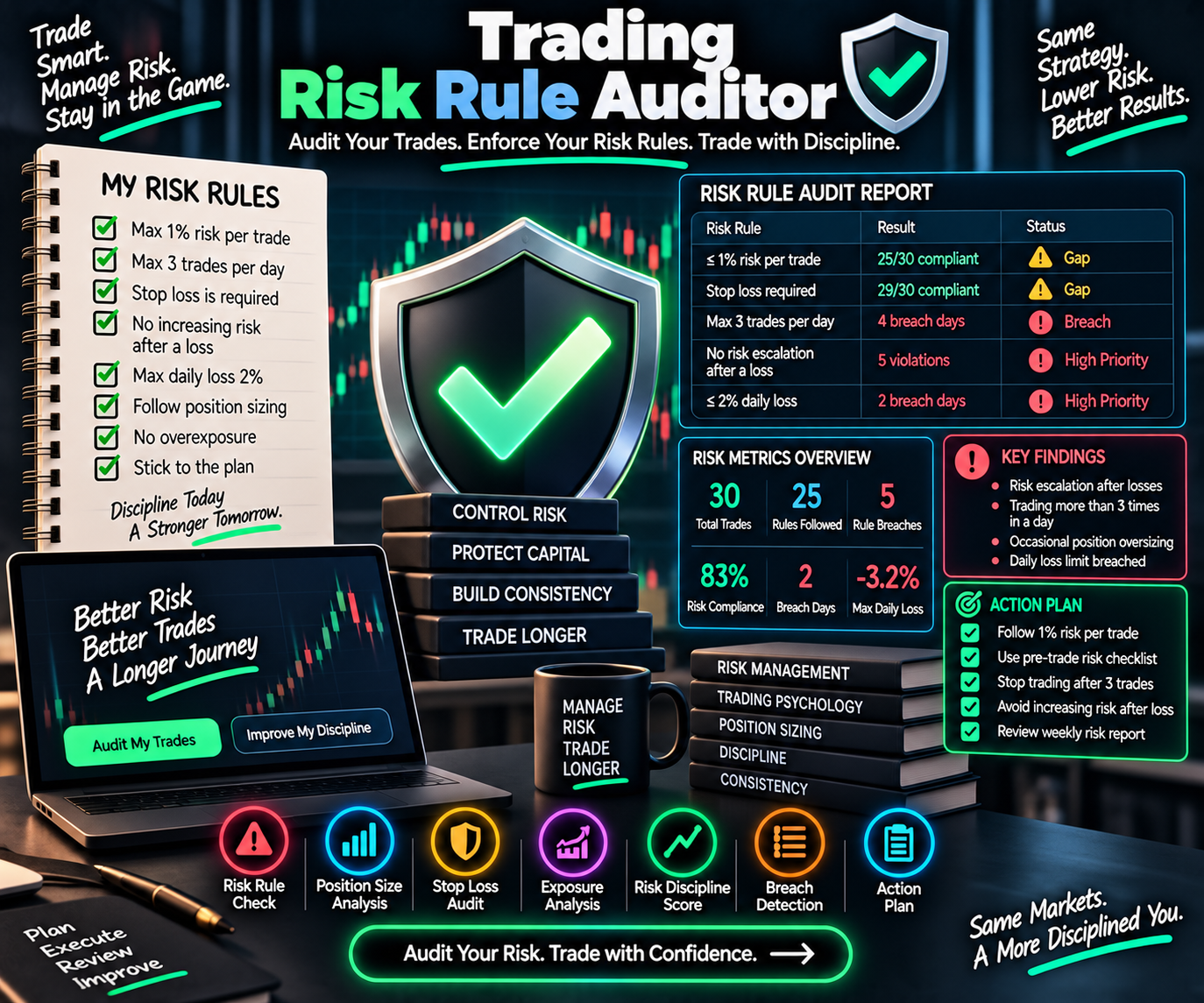 Trading Risk Rule Auditor preview