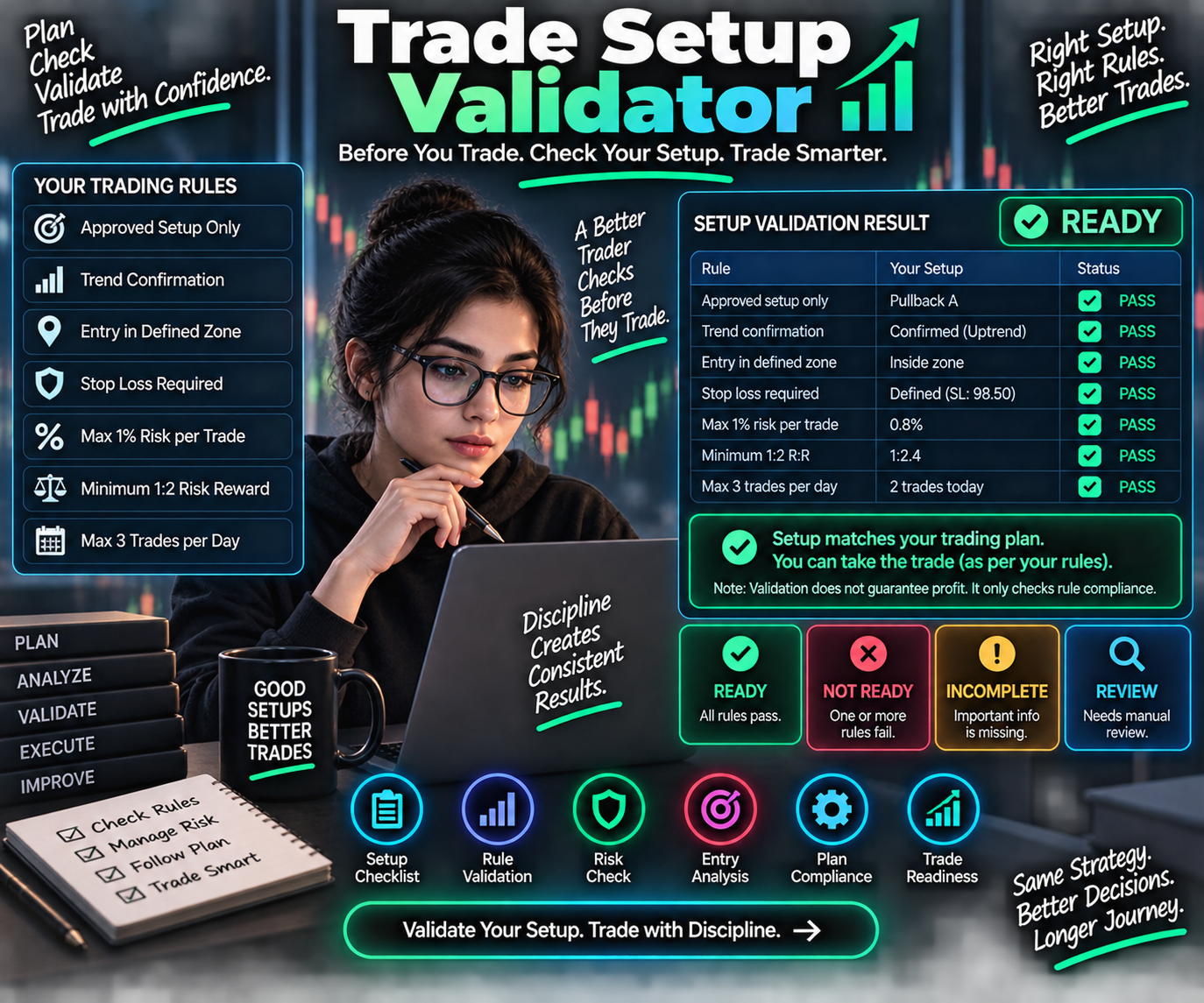 Trade Setup Validator preview