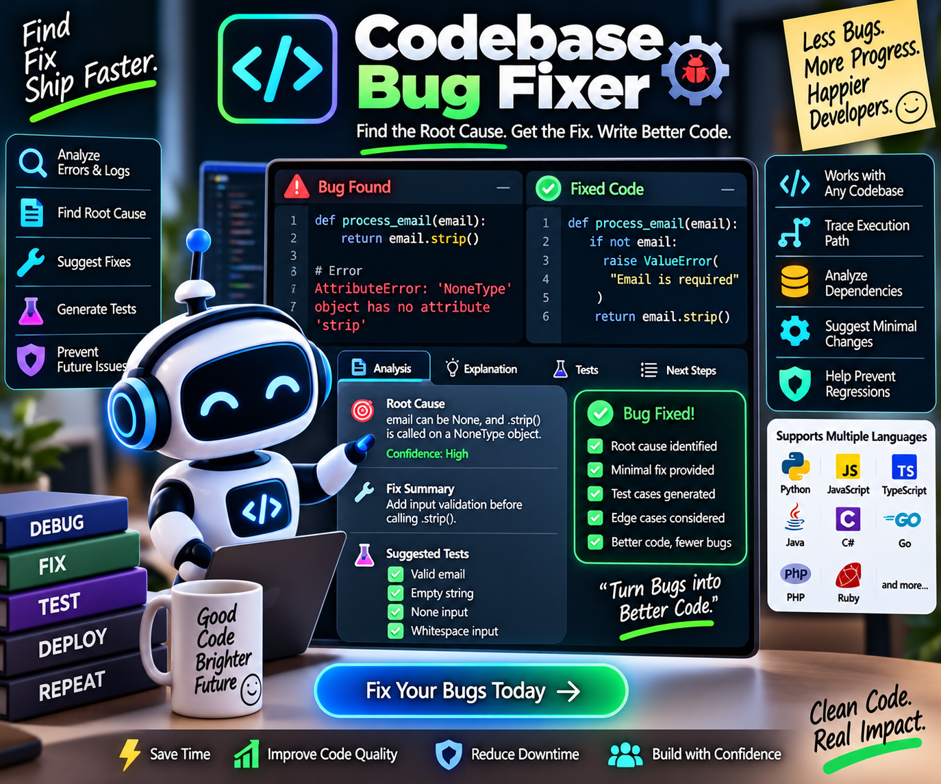 Codebase Bug Fixer preview