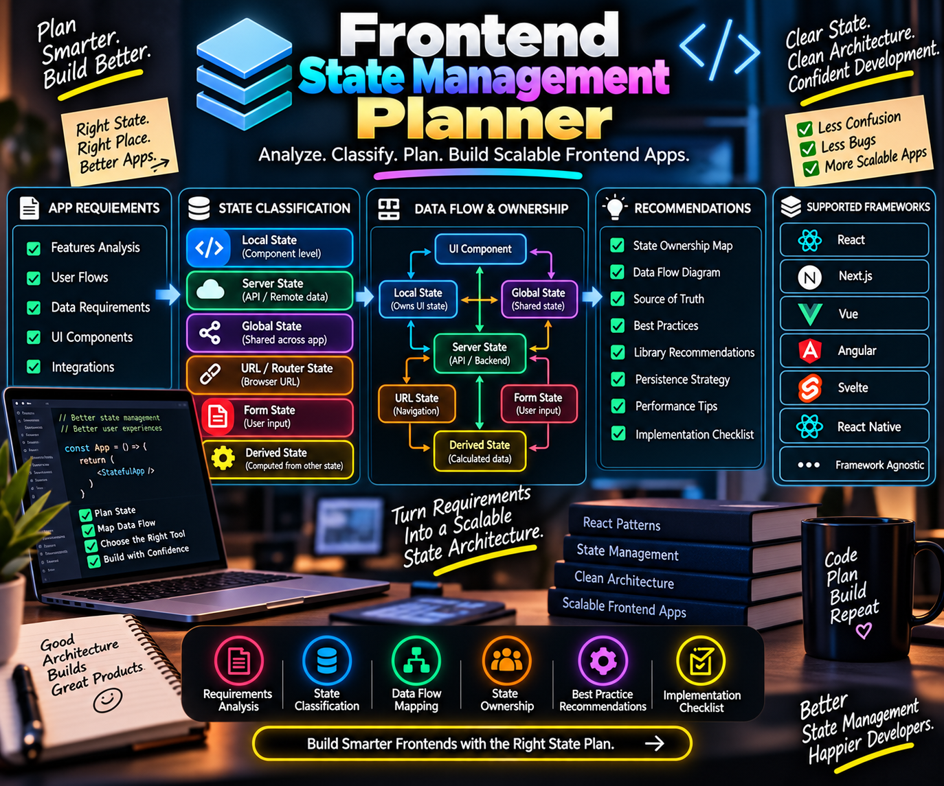 Frontend State Management Planners preview