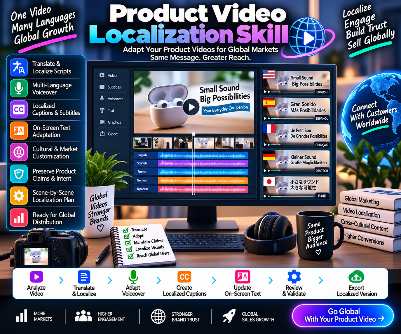 Product Video Localization Skill preview