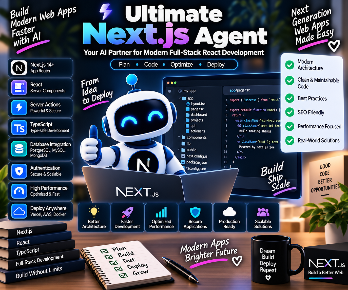 Ultimate Next.js Agent preview