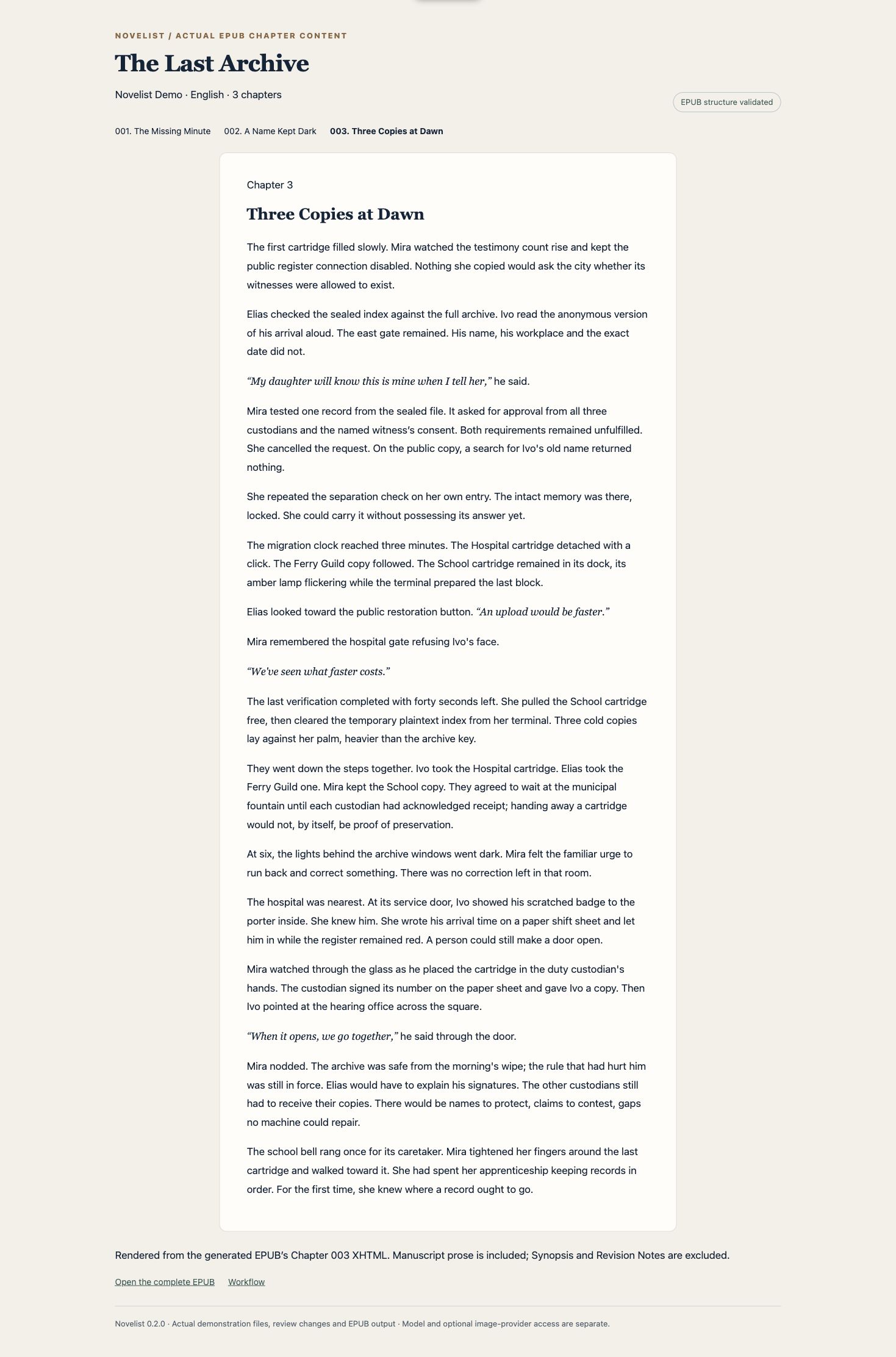 Novelist — Complete Novel Writing Toolkit screenshot 3