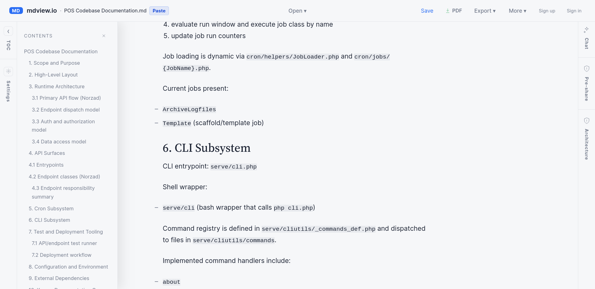 code documentation engineer screenshot 4
