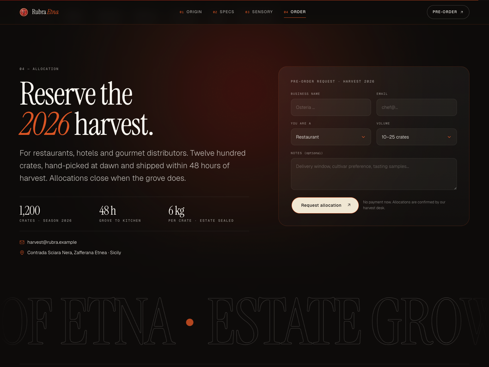 Awwwards Angular Site Generator screenshot 5