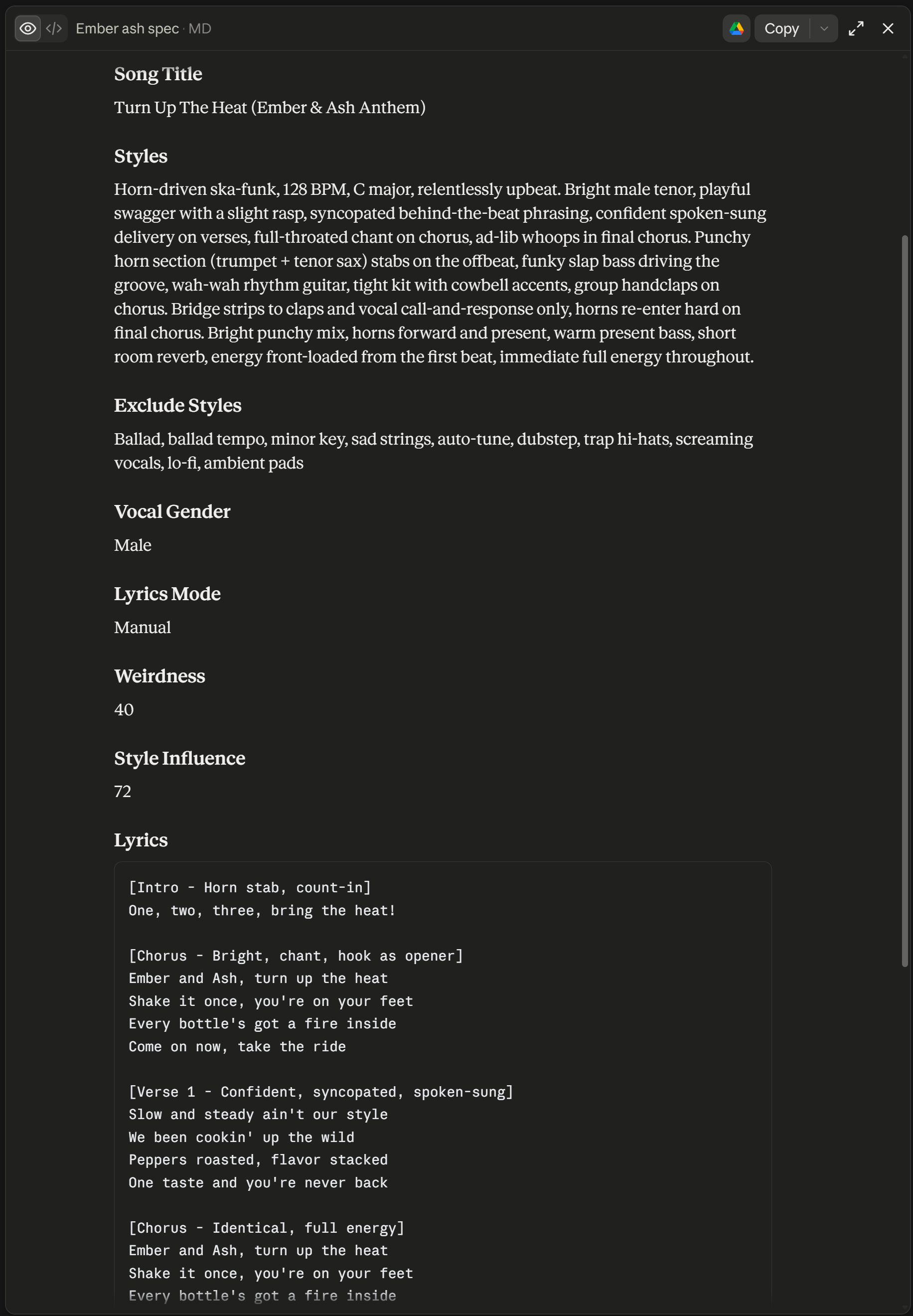 Write Songs Your Audience Will Love (Suno.ai v5.5 Advanced) screenshot 5