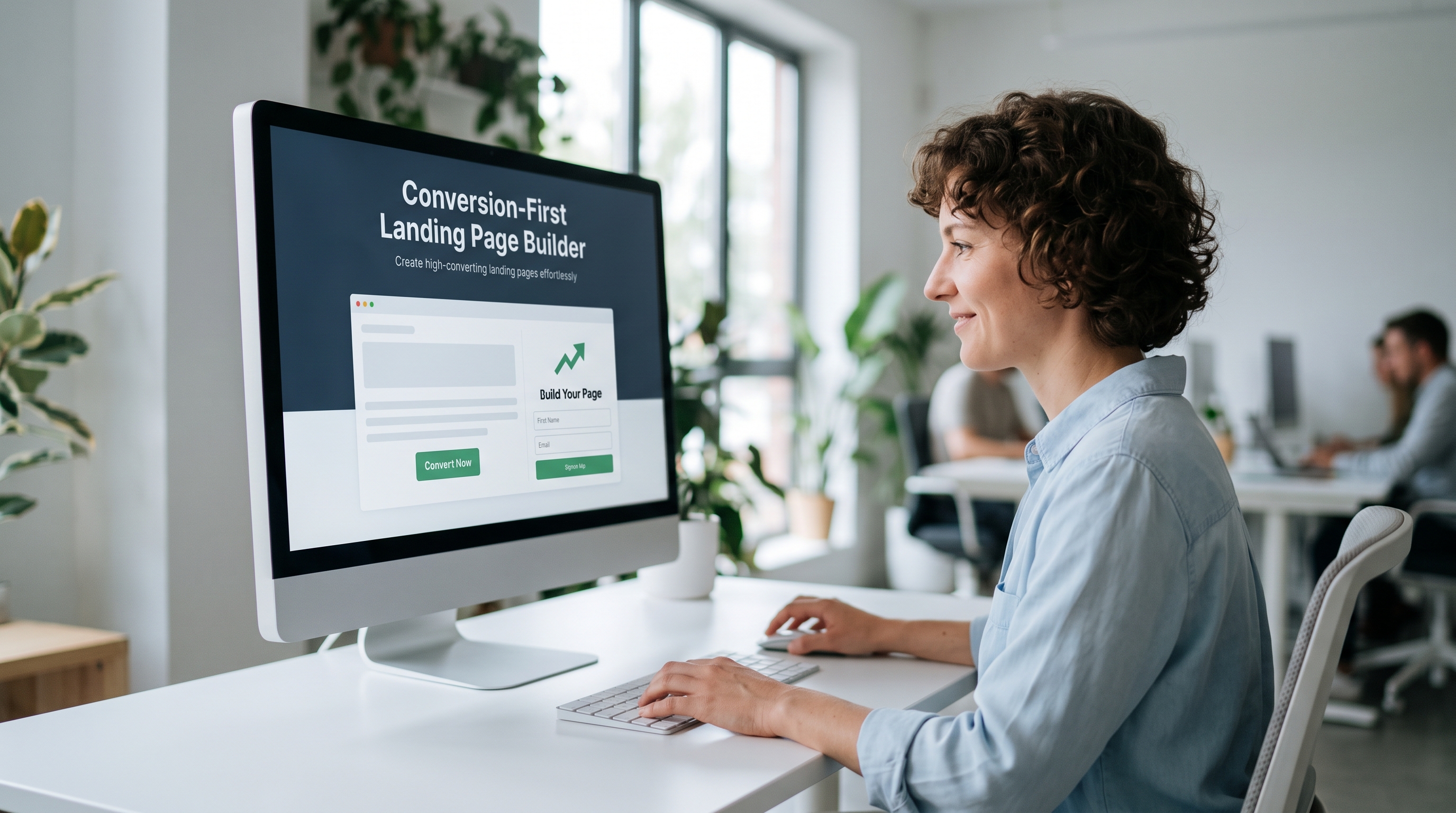Conversion-First Landing Page Builder preview