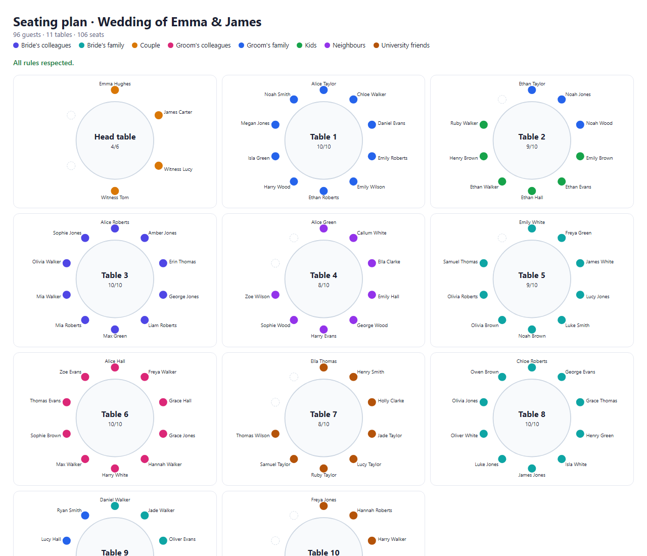 seating planner preview