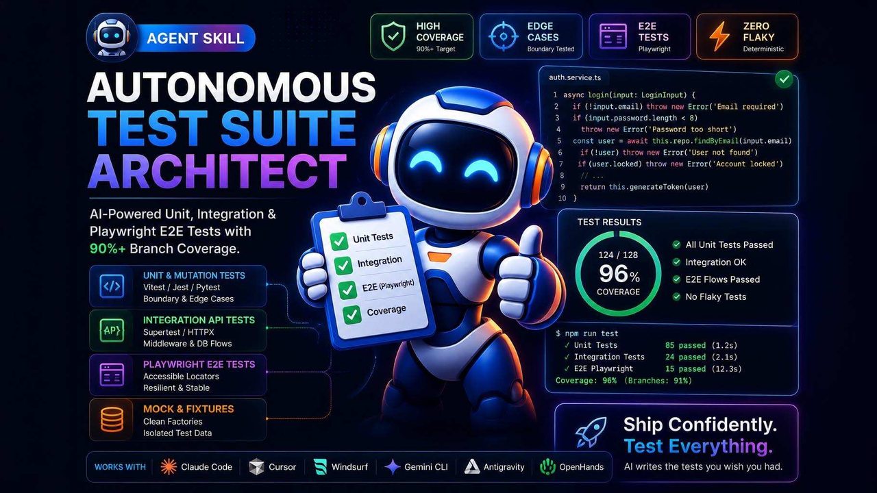 Agent Test Suite Architect preview