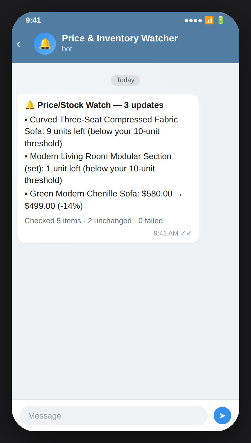 Price Inventory Watcher screenshot 2