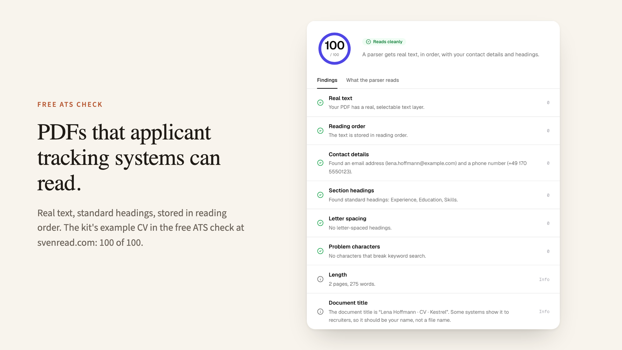 Apply Kit: Resume & Cover Letter Tailoring for Claude Code screenshot 4