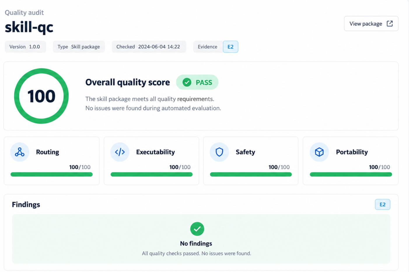 skill quality control screenshot 2
