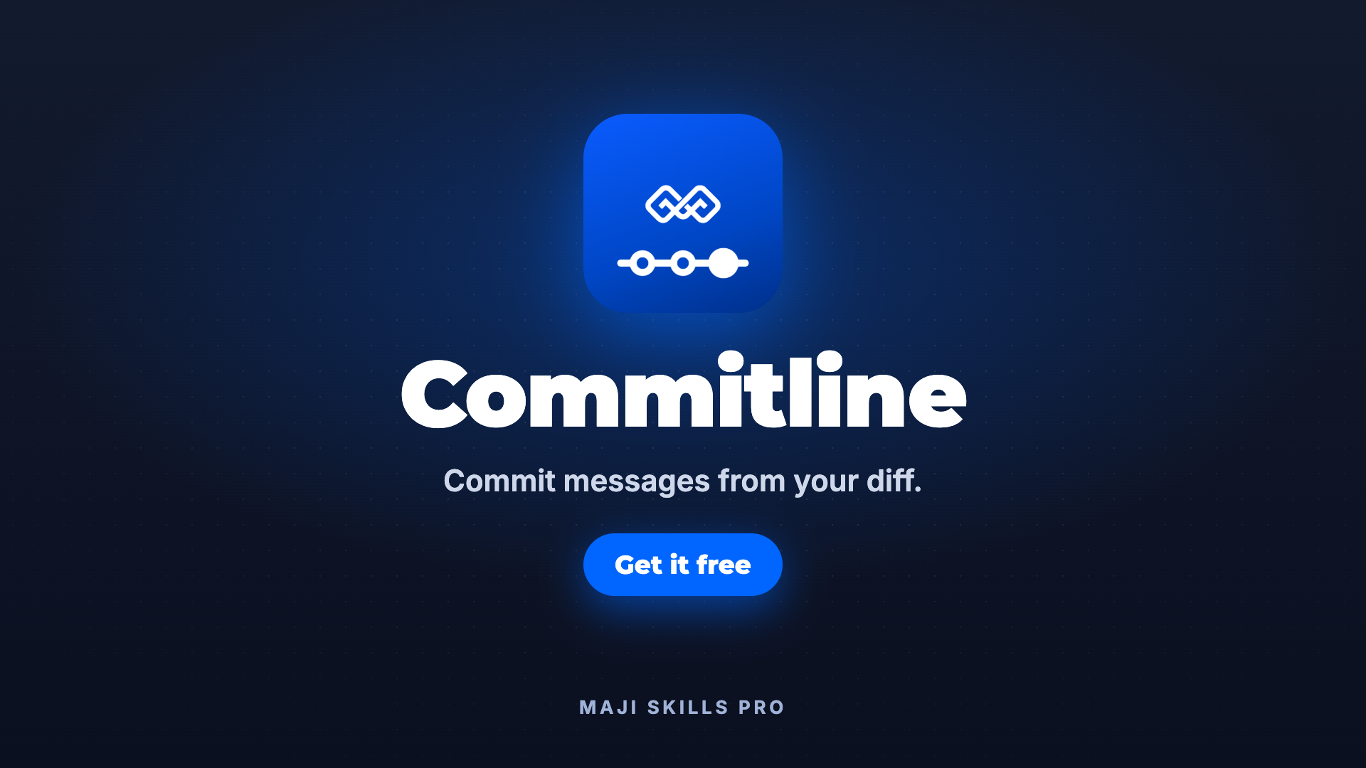 Commitline: commit messages from your diff screenshot 3