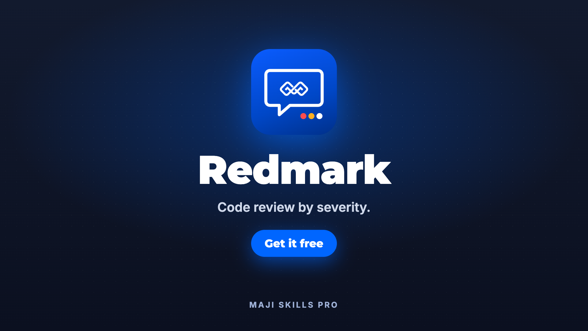 Redmark: code review by severity screenshot 3