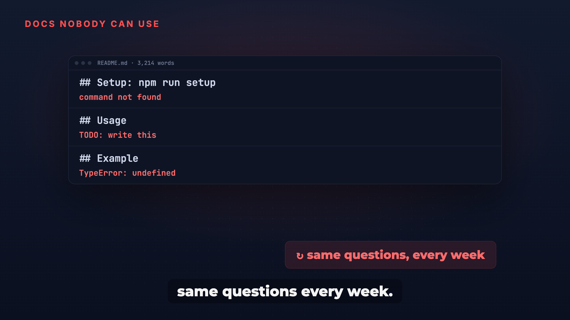 Plaindoc: docs in plain words, with examples that run screenshot 2
