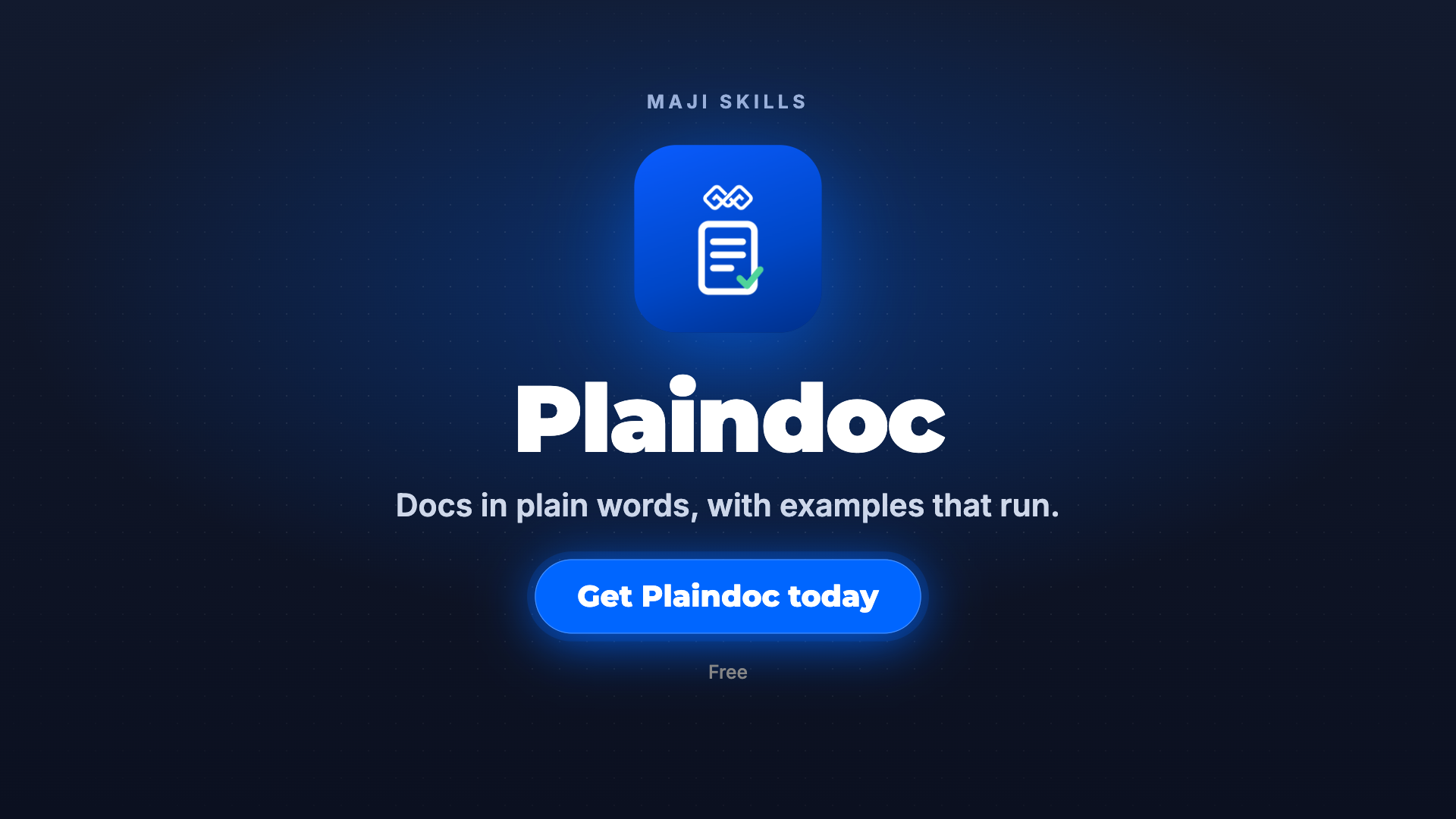 Plaindoc: docs in plain words, with examples that run screenshot 5