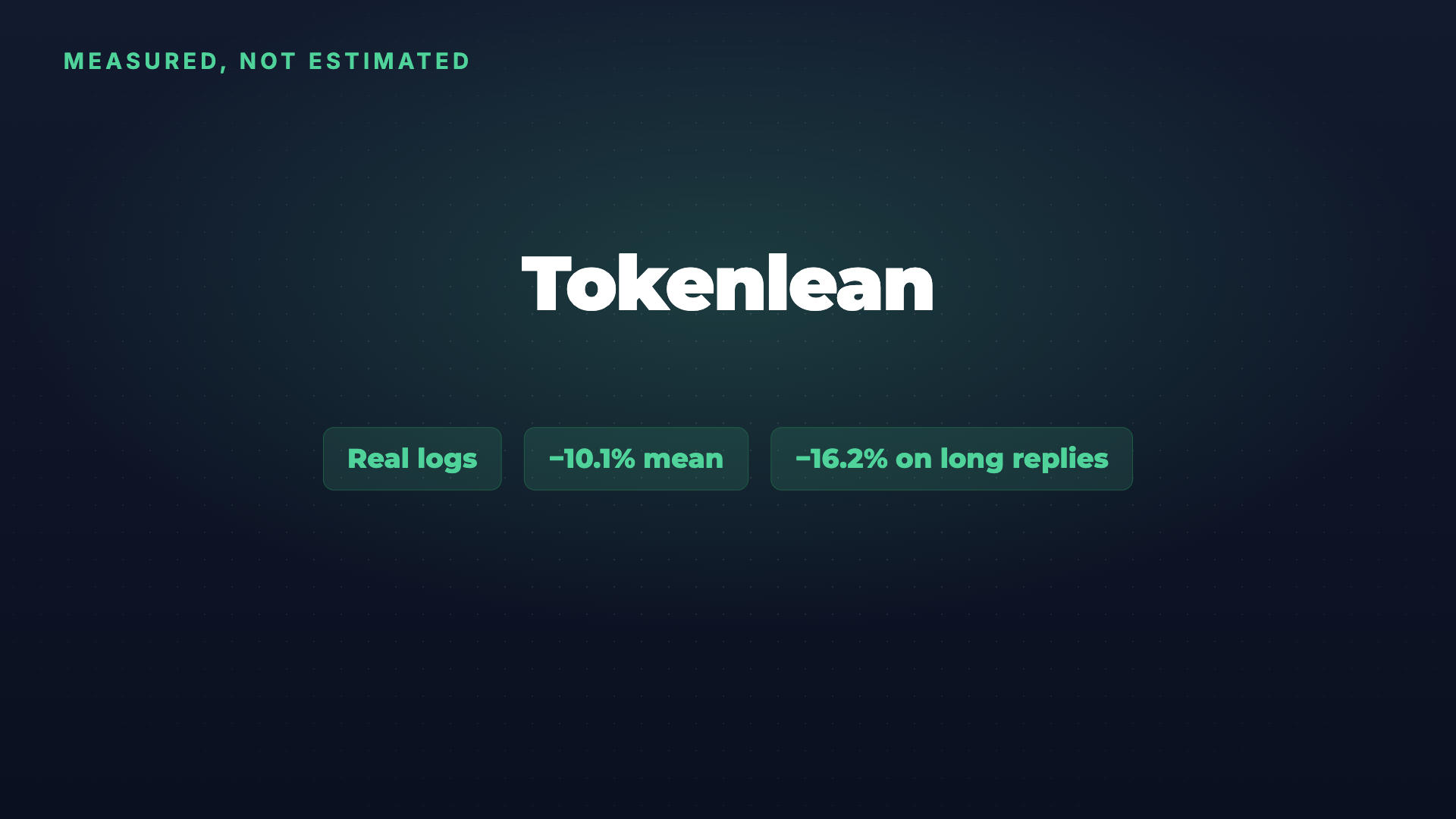 Tokenlean: answers first, no filler, fewer tokens screenshot 4