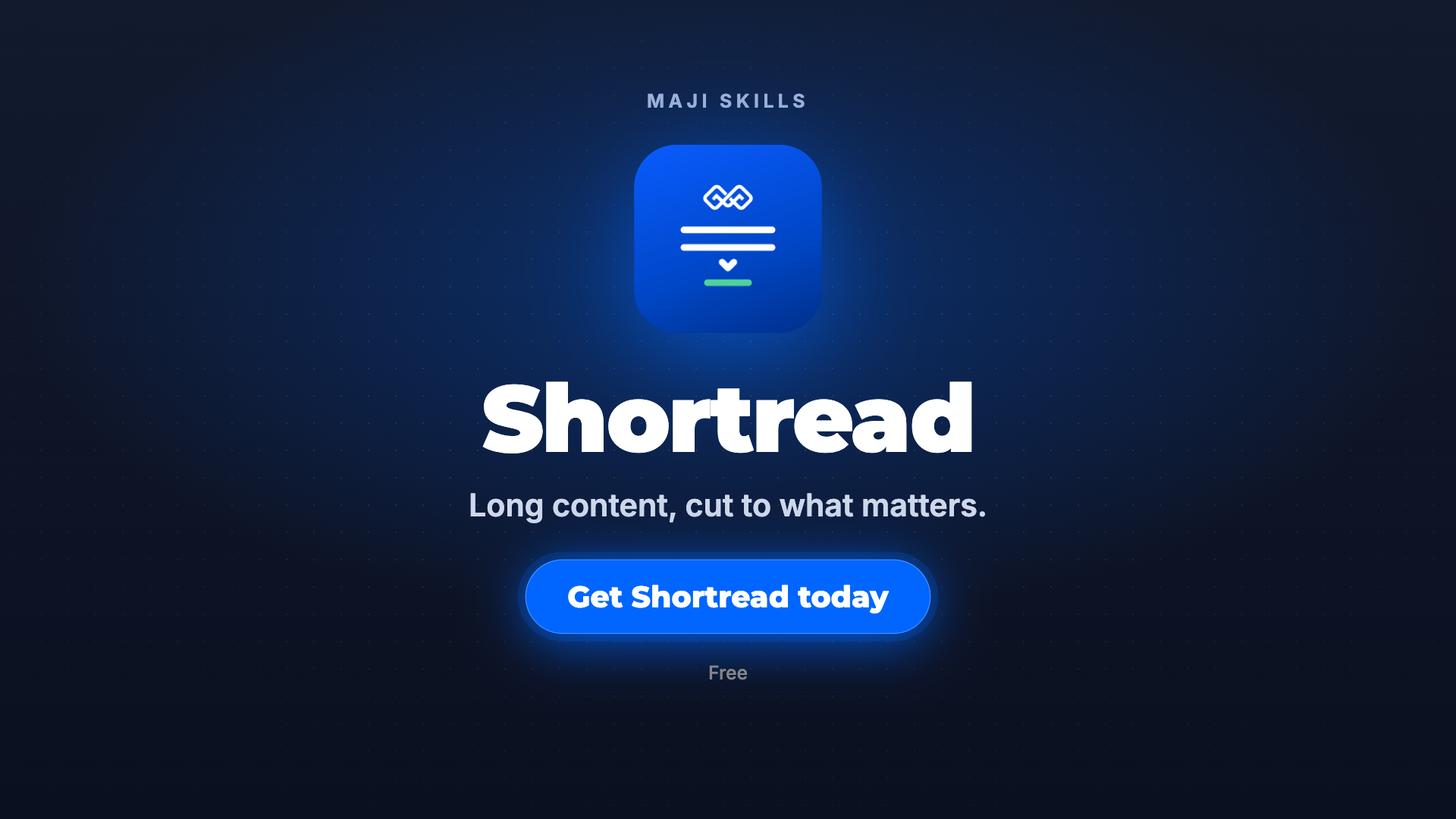 Shortread: long content cut to what matters screenshot 5