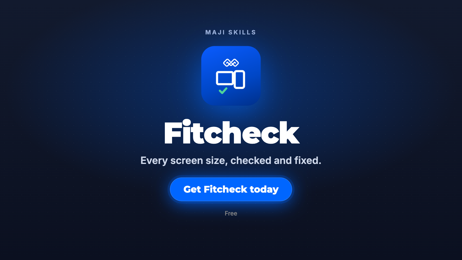 Fitcheck: every screen size, checked and fixed screenshot 5