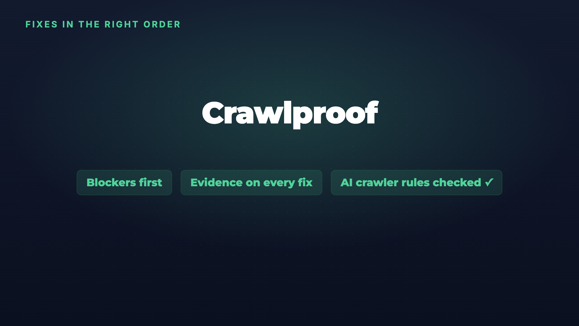 Crawlproof: Find what keeps your site out of search screenshot 4