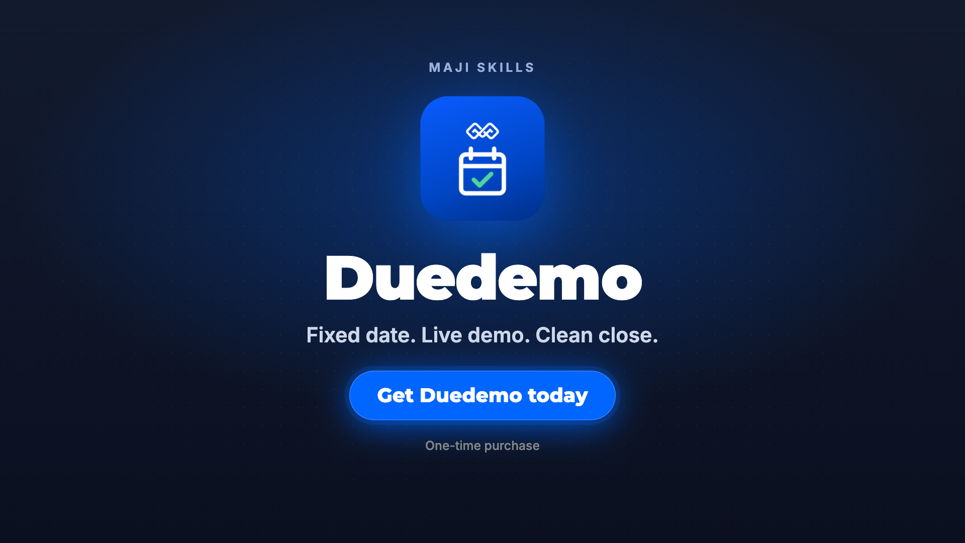 Duedemo: A live demo and pitch pack before the deadline screenshot 5