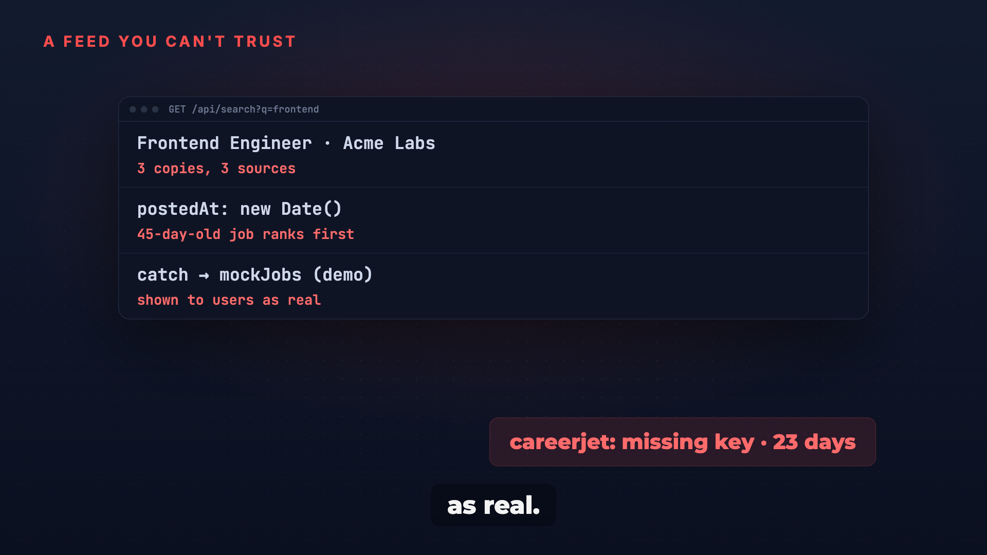 Jobstitch: free job sources merged into one clean feed screenshot 2