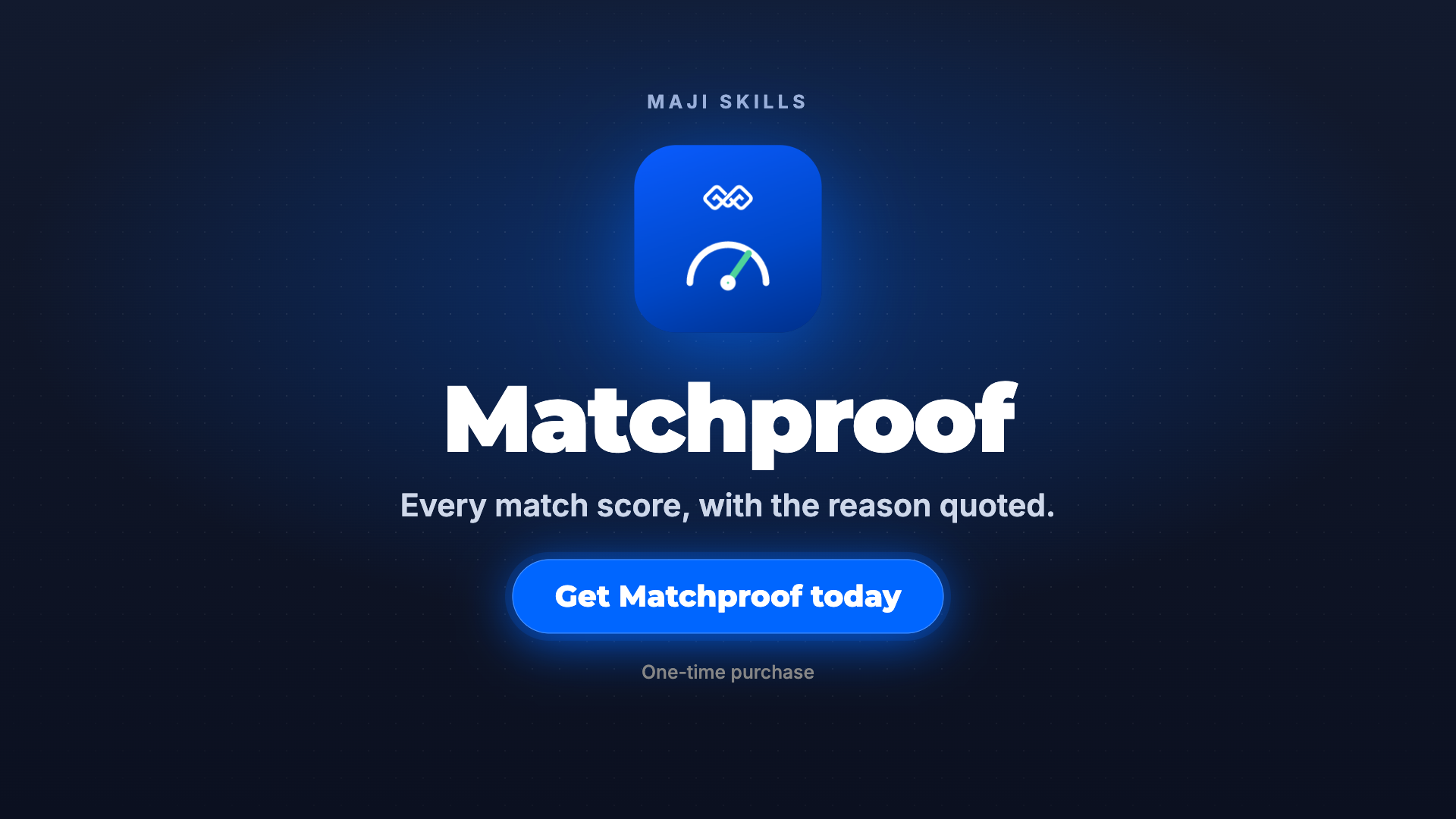 Matchproof: match scores that show the CV line behind them screenshot 5
