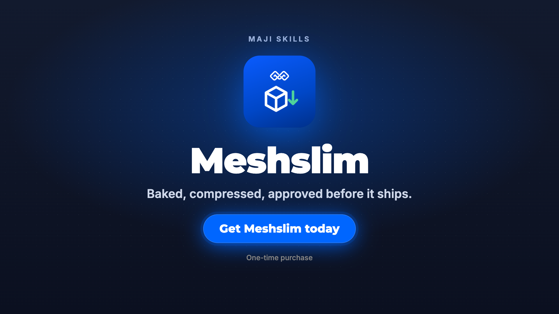 Meshslim: Heavy 3D models turned into light web GLBs screenshot 5