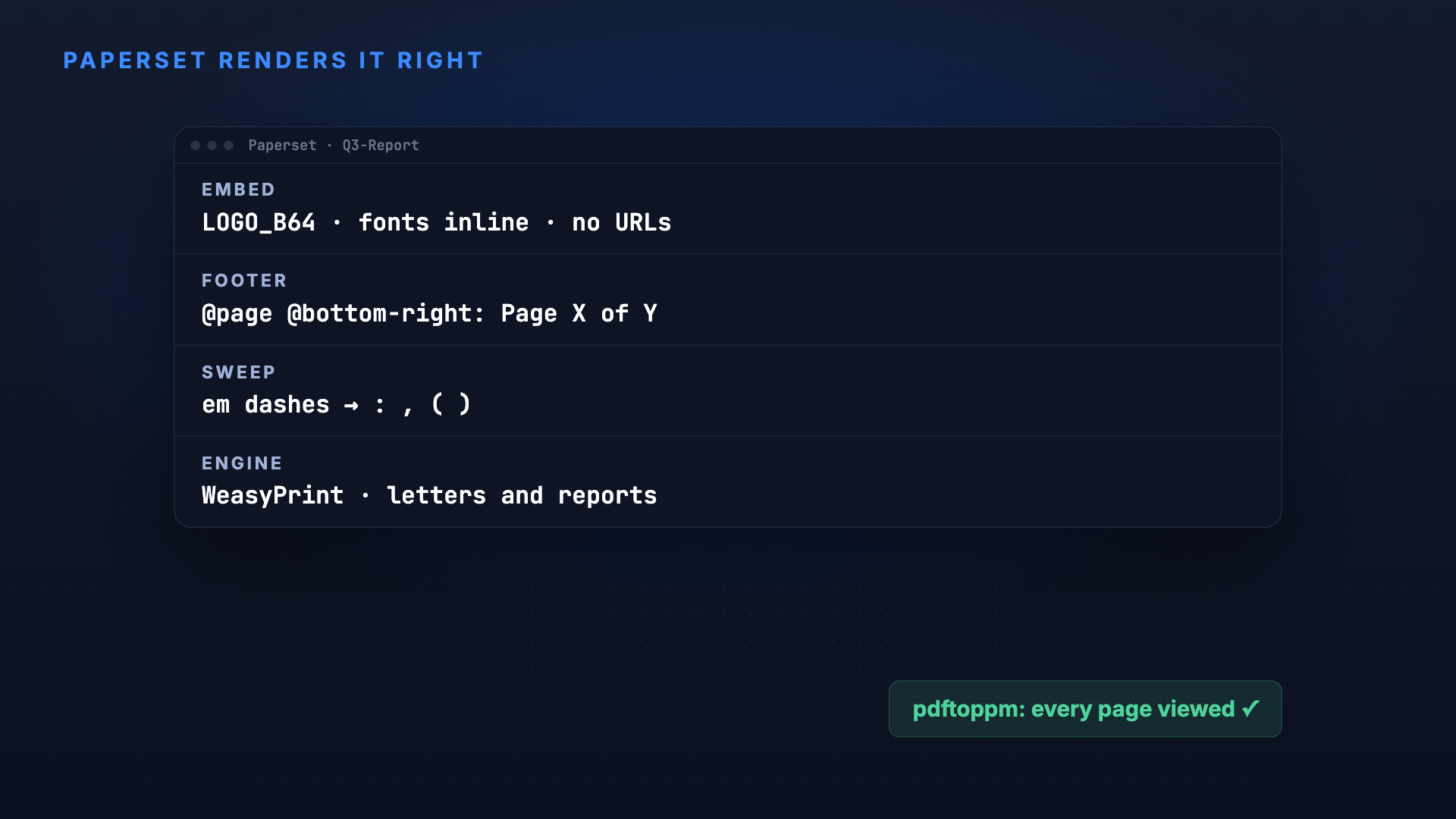 Paperset: Branded PDFs checked page by page screenshot 3