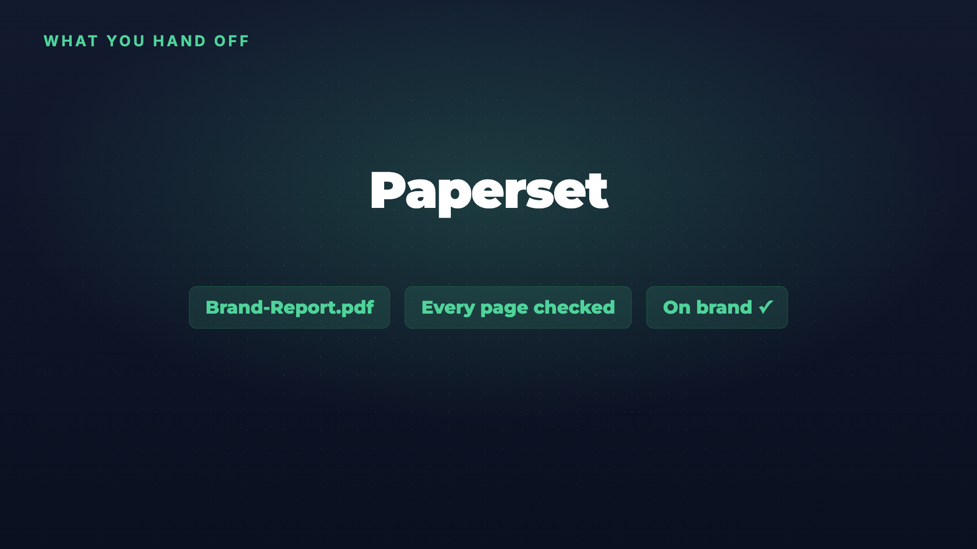 Paperset: Branded PDFs checked page by page screenshot 4