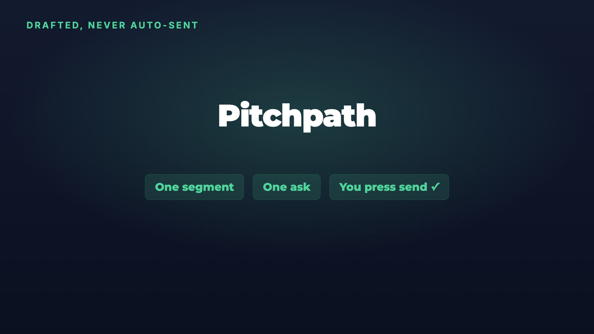 Pitchpath: Know who to approach and what to send screenshot 4