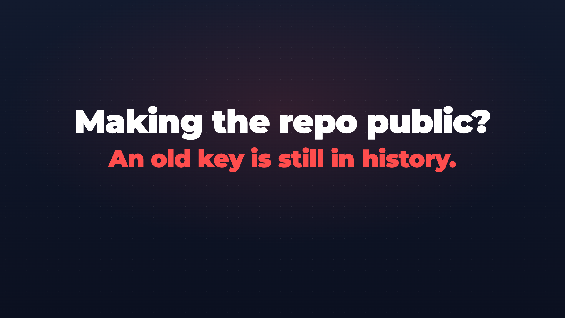 Repotidy: A clean repo before you publish or hand over screenshot 1