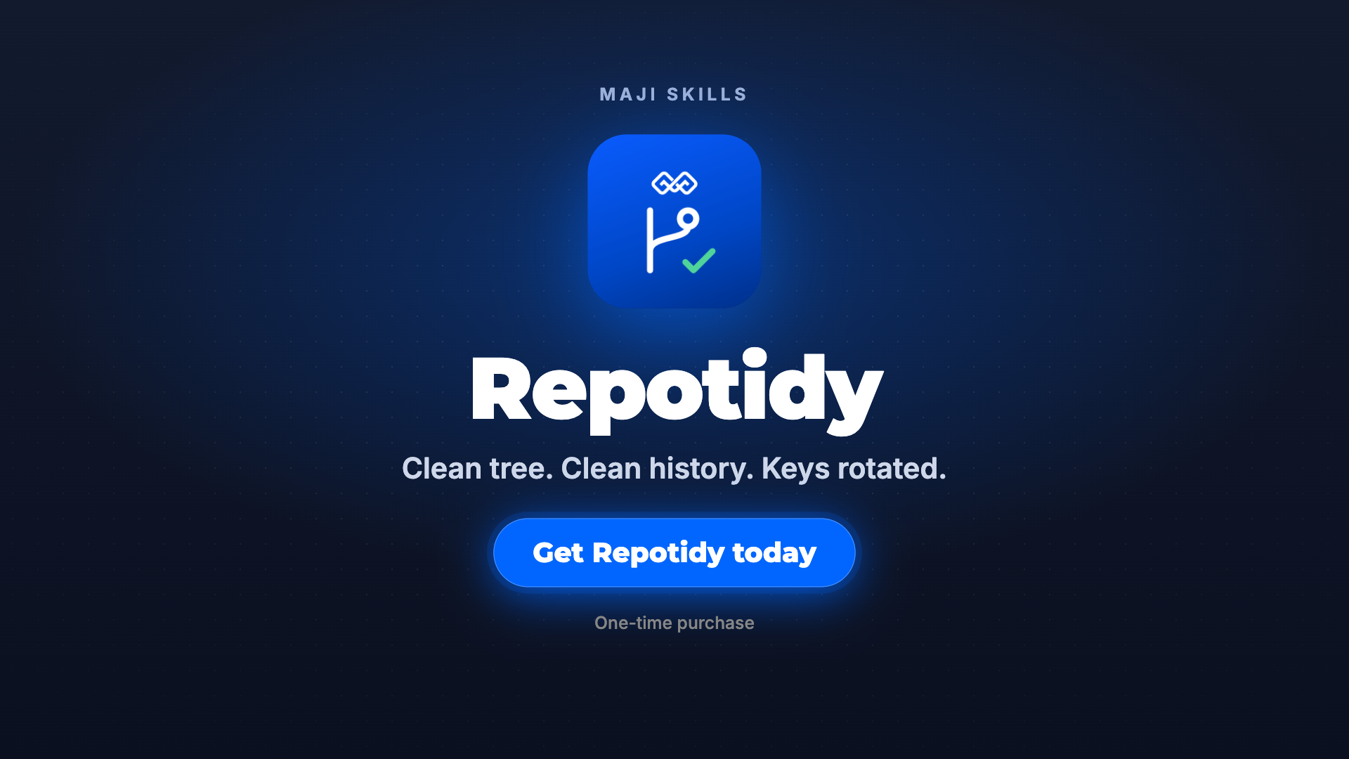 Repotidy: A clean repo before you publish or hand over screenshot 5
