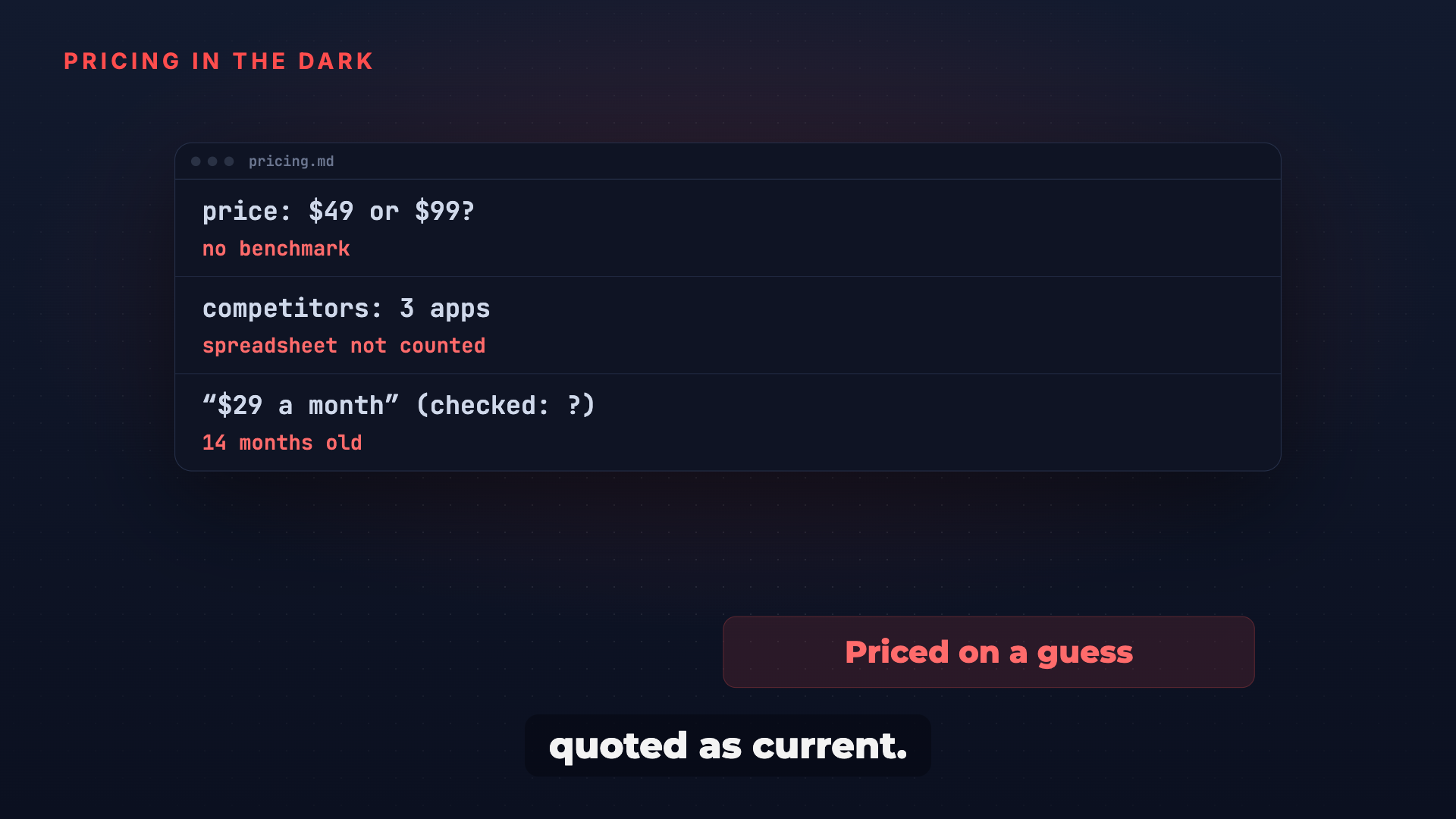 Rivalgrid: know the market before you build or price screenshot 2