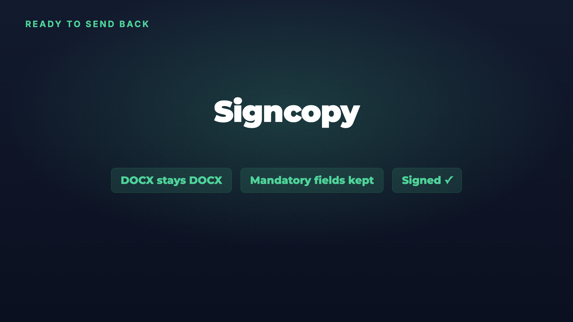 Signcopy: Fill and sign forms, original untouched screenshot 4