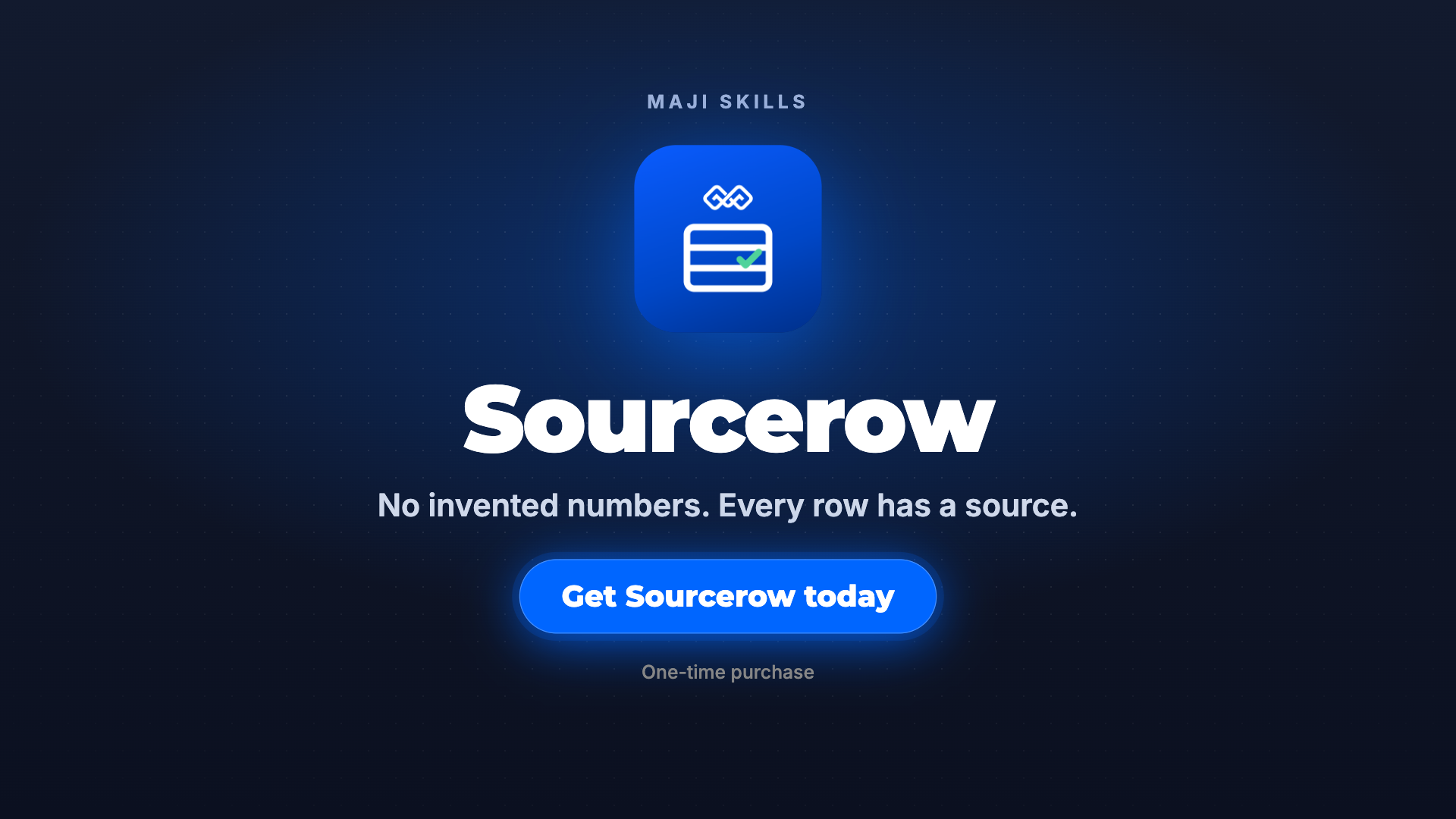 Sourcerow: Real data, every row sourced and dated screenshot 5