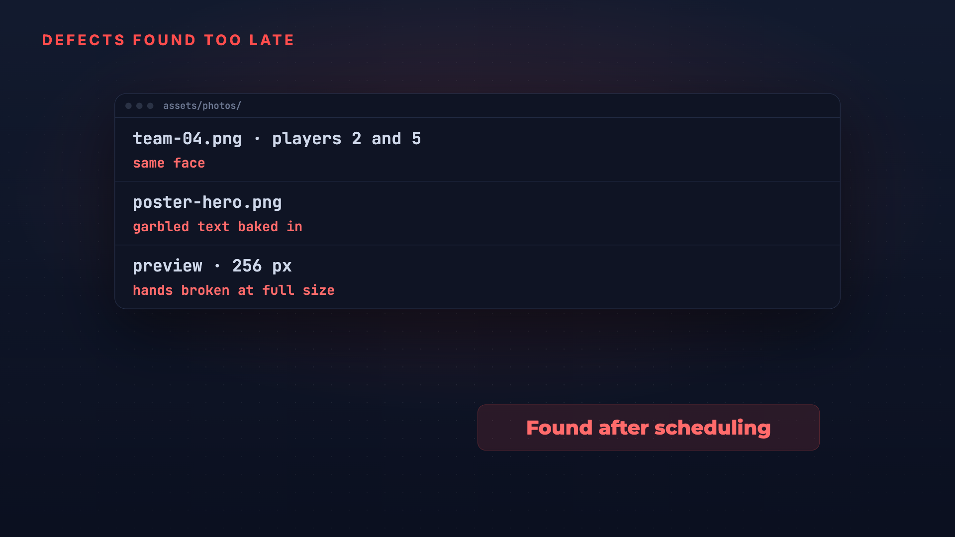 Stillpass: Generated images checked at full size screenshot 2