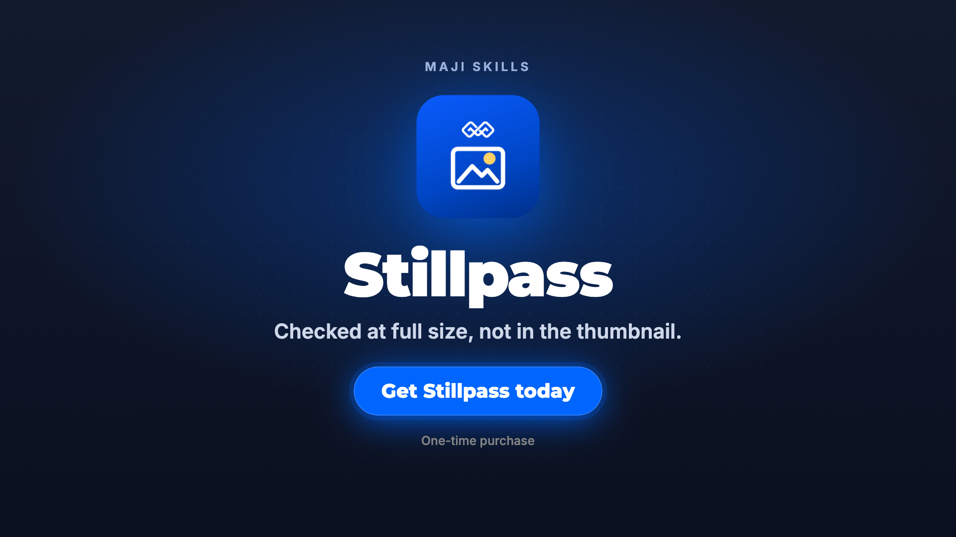 Stillpass: Generated images checked at full size screenshot 5