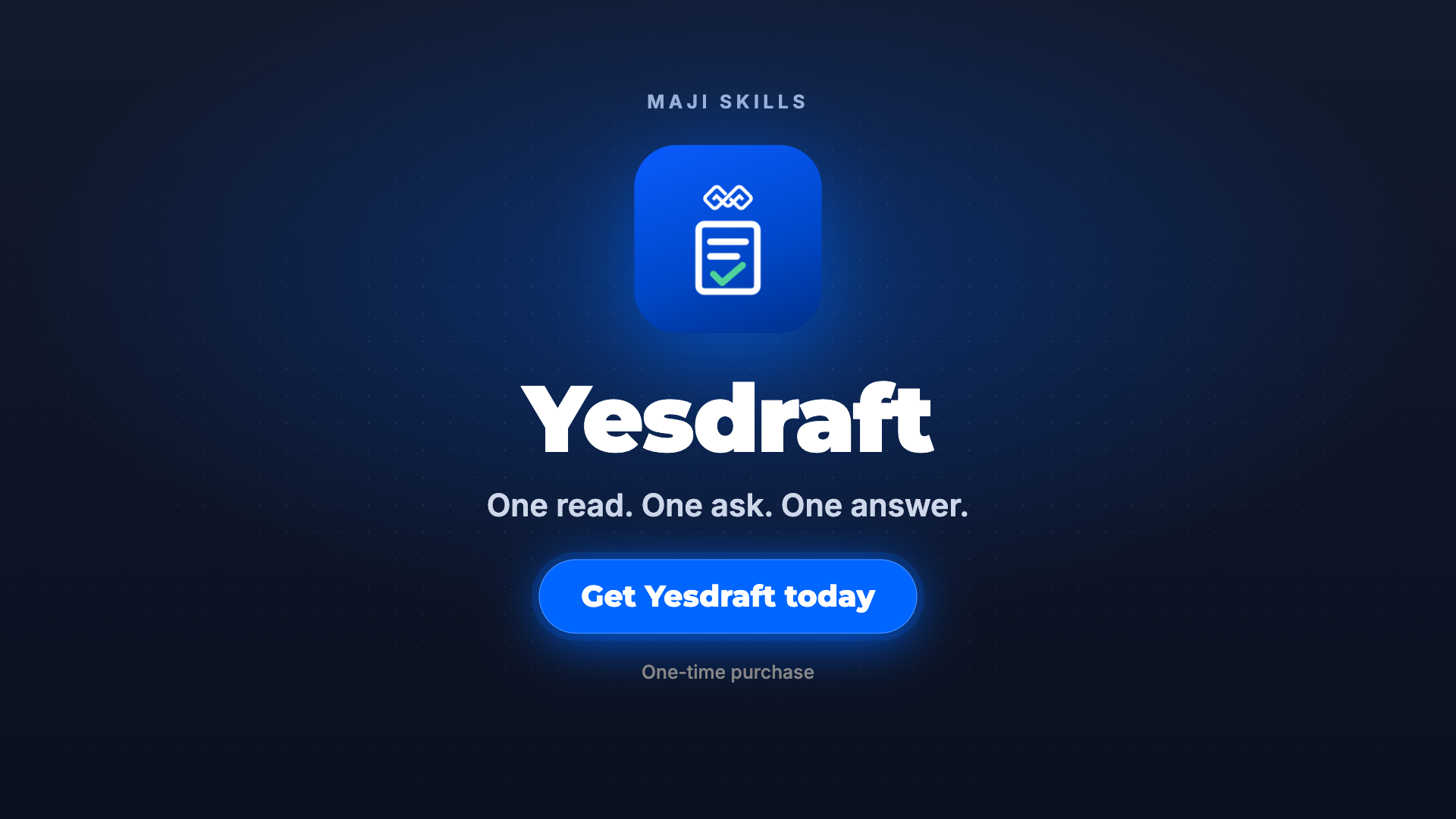 Yesdraft: Proposals an approver can say yes to screenshot 5
