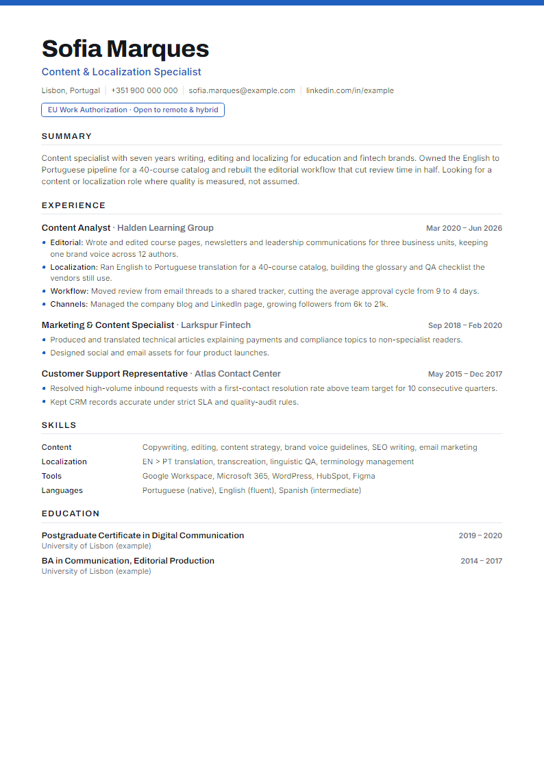 fired.cv screenshot 2