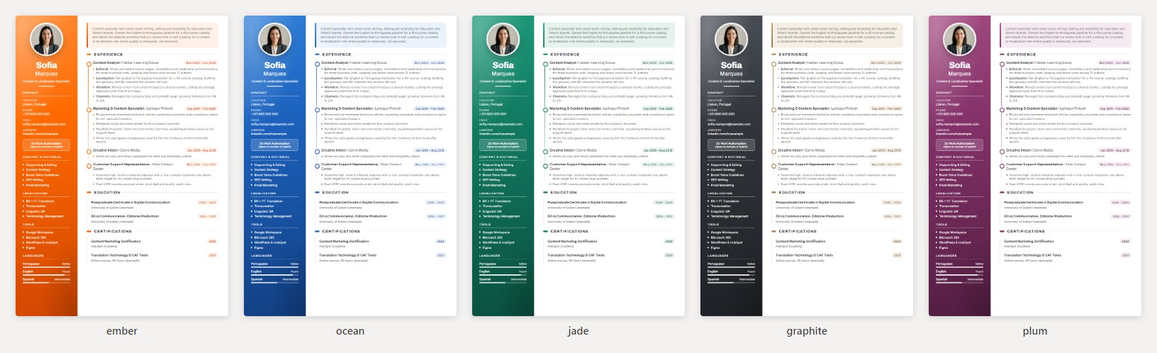 fired.cv screenshot 3